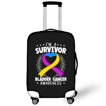 Discover Bladder Cancer Survivor Bladder Cancer Awareness Luggage Covers