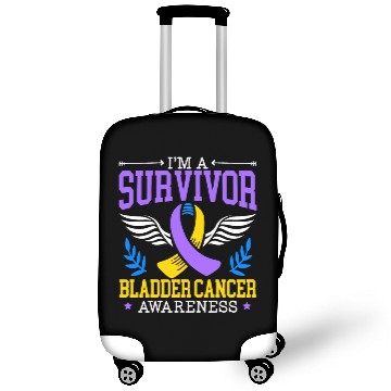 Discover Bladder Cancer Survivor Bladder Cancer Awareness Luggage Covers
