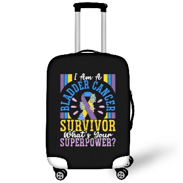 Discover Bladder Cancer Survivor Bladder Cancer Awareness Luggage Covers