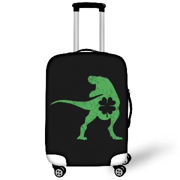 Discover Tyrannosaurus T Rex Dinosaur St Patricks Day Irish Luggage Covers