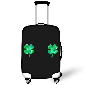 Discover Shamrock Boobs Tie Dye Irish Boobies St Patricks Luggage Covers