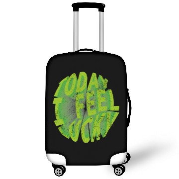 Discover Today i feel lucky - Happy st Patrick's day Luggage Covers