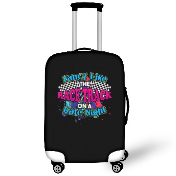 Discover Fancy Like The Race Track On A Date Night Vintage Luggage Covers