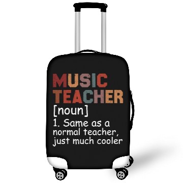Discover Music Teacher Definition Cool Back To School Luggage Covers