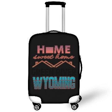 Discover Green River Wyoming Home Sweet Home Luggage Covers