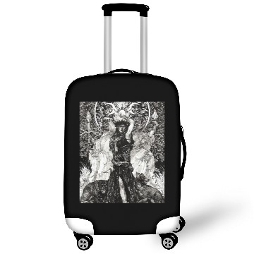 Discover The Goddess Hecate Tarot Card Triple Wiccan Pagan Luggage Covers
