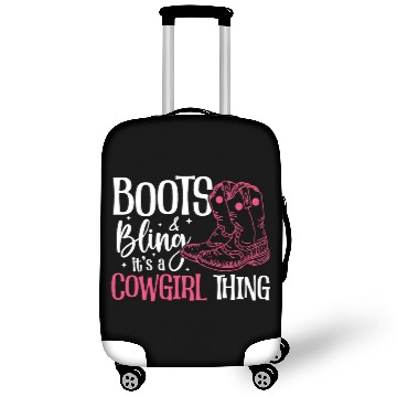 Discover Boots And Bling It's A Cowgirl Thing Luggage Covers