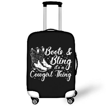 Discover Boots And Bling It's A Cowgirl Thing Luggage Covers