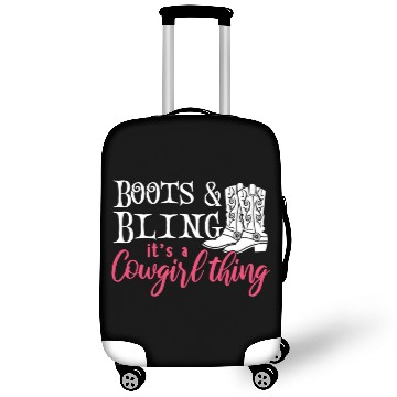 Discover Boots And Bling It's A Cowgirl Thing Luggage Covers