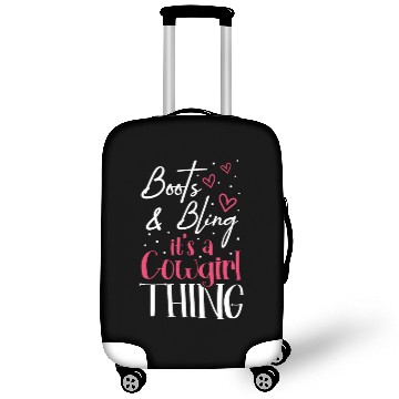 Discover Boots And Bling It's A Cowgirl Thing Luggage Covers