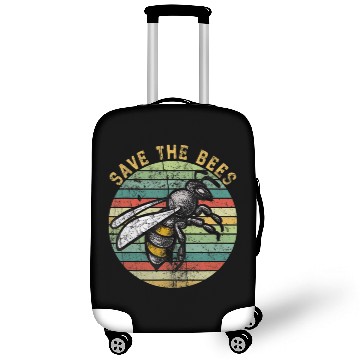 Discover Save the Bees Harvest Succulent Gardening Grass N Luggage Covers