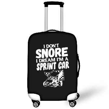 Discover Sprint Car Racing, sprint car, dirt track racers Luggage Covers