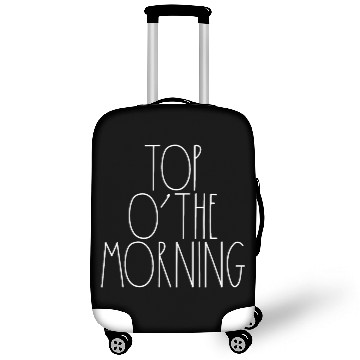 Discover Top O' The Morning White Rae Dunn Inspired Decor Luggage Covers