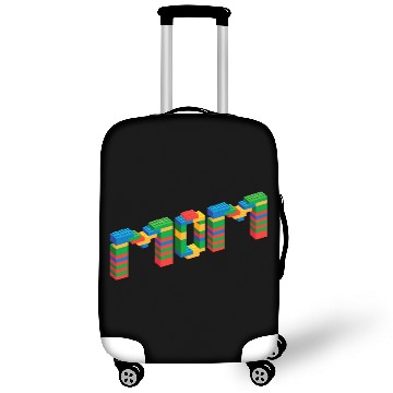 Discover Mom Brick Builder for Funny Mommy of Blocks Luggage Covers