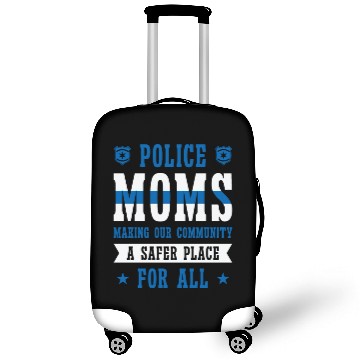 Discover Police Mothers Day Cop Officer Law Enforcement Luggage Covers