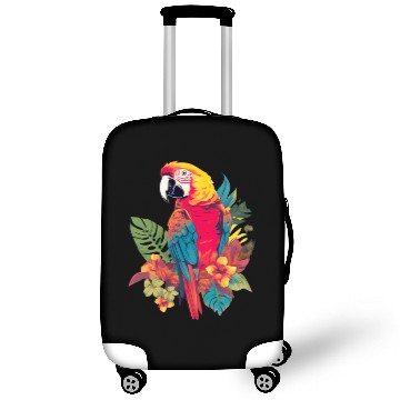 Discover Macaw Parrot for a Bird Lover Animal Lover Luggage Covers