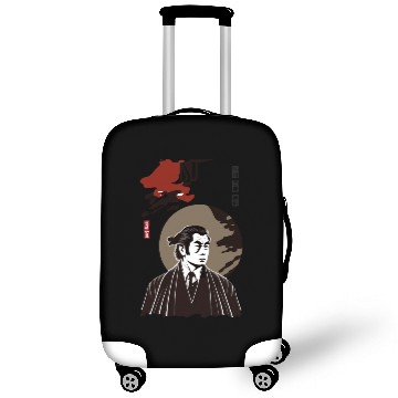 Discover Japan Retro Yakuza Character Luggage Covers