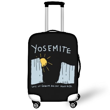 Discover Yosemite Lots Of Granite And Not Much Else. Luggage Covers