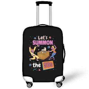 Discover Let s Summon The 90s Funny Retro 1990s Music Luggage Covers