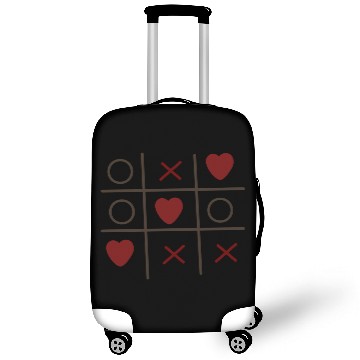 Discover Cool Valentine s Day Criss Cross Heart Luggage Covers