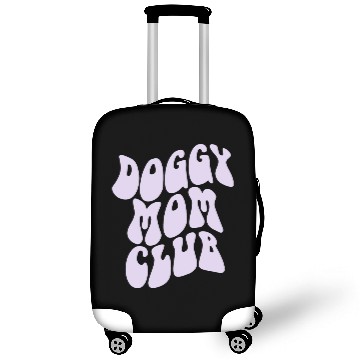 Discover Dog Moms Club retro Pet Lover Luggage Covers