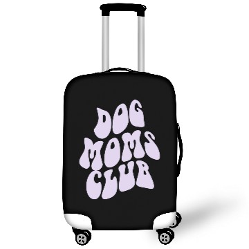 Discover Dog Moms Club retro Pet Lover Luggage Covers