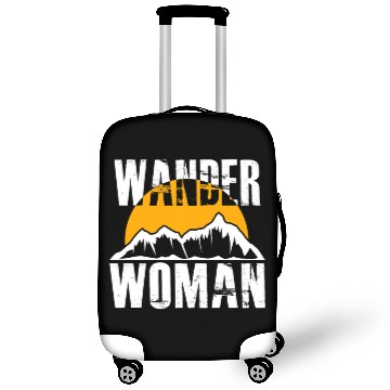 Discover Wanderwoman Mountaineering Hiking Women Luggage Covers