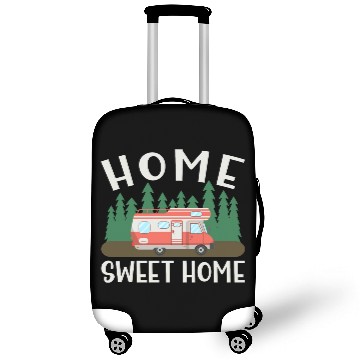 Discover Motorhome Rv Camping Camper Home Sweet Home Luggage Covers