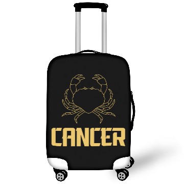 Discover Cancer Zodiac Sign, astrology design, the crab Luggage Covers