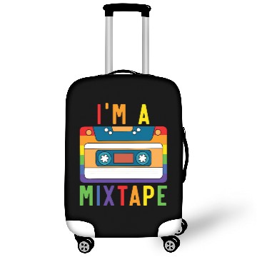 Discover I'm A Mixtape Rainbow Pride Month LGBTQ Gay Pride Luggage Covers