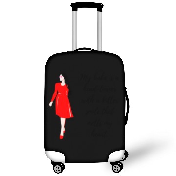 Discover The Allure of My Hot Girlfriend Luggage Covers