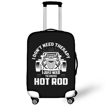 Discover I Don't Need Therapy I Just Need To Drive Hot Rod Luggage Covers