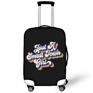 Discover Just A Small Town Girl Retro Women's Luggage Covers