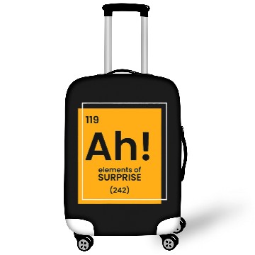 Discover Ah Element of surprise funny Chemist merch funny c Luggage Covers