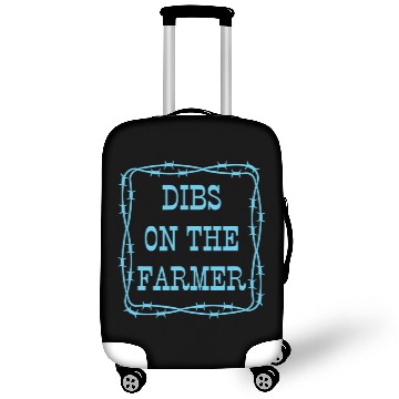 Discover Dibs On The Farmer Funny Farming 1 Copy Luggage Covers