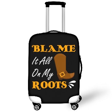 Discover Blame It All On My Roots Country Music Lover Luggage Covers