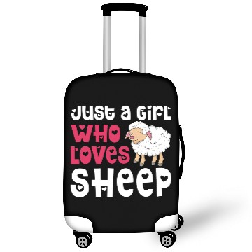 Discover Cool Sheep For Women Girls Lamb Lover Sheep Luggage Covers