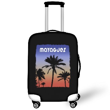 Discover Mayaguez Puerto Rico Sunset Vacation Souvenir Luggage Covers