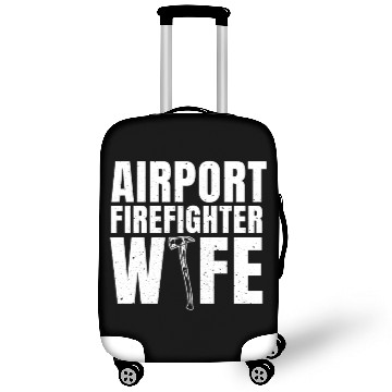 Discover Great Airport Firefighter Wife Outfit Luggage Covers
