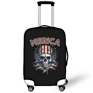Discover USA Independence Day 4th of July Labor Day Luggage Covers