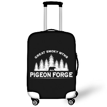 Discover Pigeon Forge Tennessee Great Smoky Mountains Luggage Covers