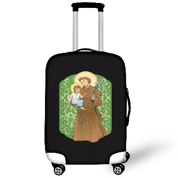 Discover St Anthony of Padua Cute Catholic Luggage Covers