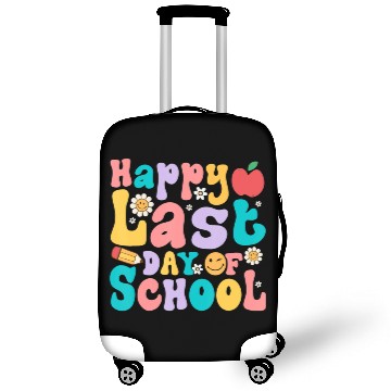 Discover Happy Last Day Of School Teacher student Luggage Covers