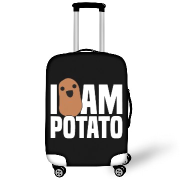 Discover I Am Potato - Funny Potato, Food Luggage Covers