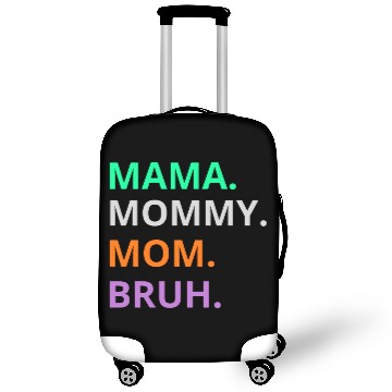 Discover vintage international women's day mama,mommy;bruh Luggage Covers