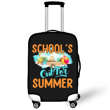 Discover Last Day Of School Schools Out For Summer Goodbye Luggage Covers