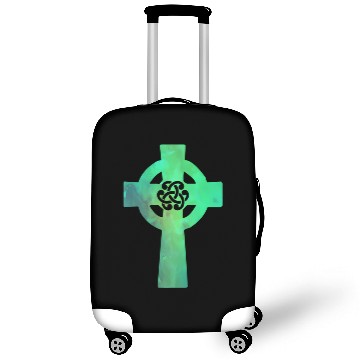 Discover Irish Celtic Cross Knot St Patrick'S Day Christian Luggage Covers