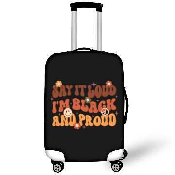 Discover Say It Loud I'm Black And Proud, Independence Day Luggage Covers
