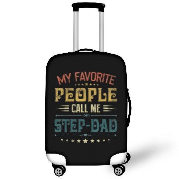 Discover My Favorite People Call Me Step-Dad Fathers Day Luggage Covers