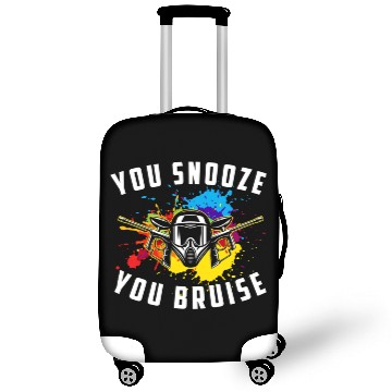 Discover You Snooze You Bruise Youth Paintball Luggage Covers